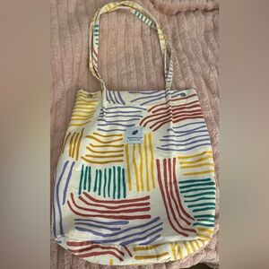 Colorful Patterned Tote Bag